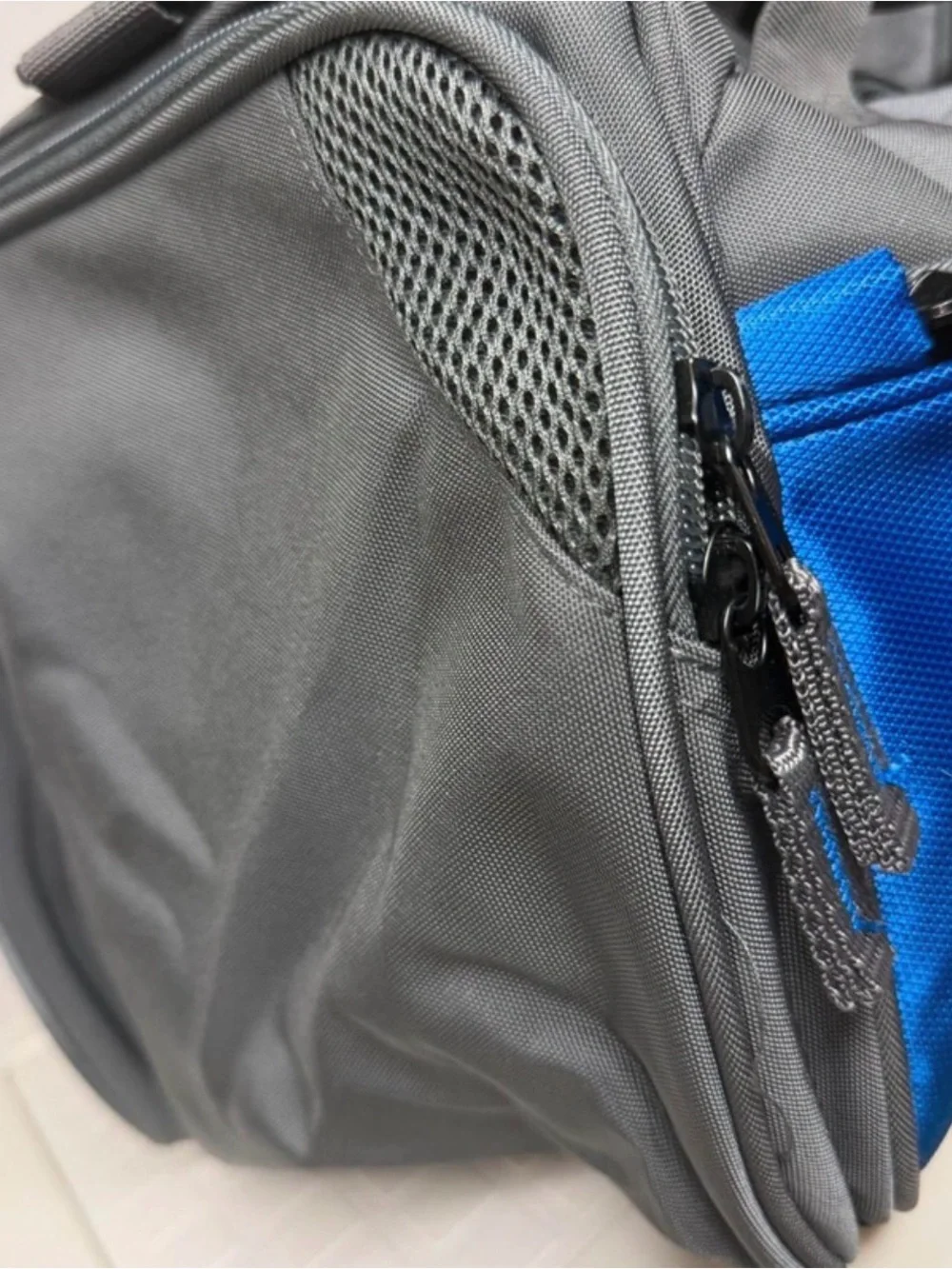 C9 Champion Gray & Blue Active Sport Gym /Travel Duffel Bag